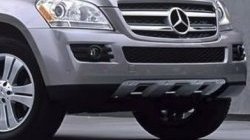 Накладка на передний бампер CT Mercedes-Benz GL class X164 дорестайлинг (2006-2009)