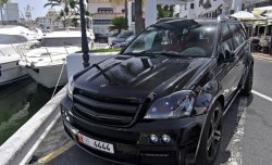 10 599 р. Решетка радиатора BRABUS WIDESTAR Mercedes-Benz GL class X164 рестайлинг (2009-2012) (Неокрашенная)  с доставкой в г. Тамбов. Увеличить фотографию 2