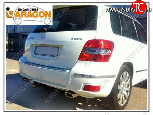 22 699 р. Фаркоп Aragon. (шар A) Mercedes-Benz GLK class X204 дорестайлинг (2008-2012)  с доставкой в г. Тамбов