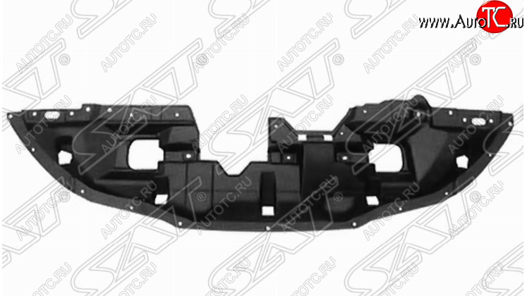 1 439 р. Защита двигателя (пыльник) SAT Mitsubishi ASX дорестайлинг (2010-2012) (Передняя)  с доставкой в г. Тамбов