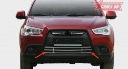 Декоративный элемент воздухозаборника Souz-96 (d16) Mitsubishi ASX дорестайлинг (2010-2012)