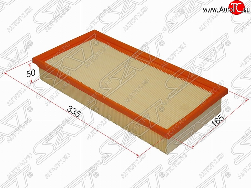 369 р. Фильтр воздушный двигателя SAT (335х165х50 mm).  Mitsubishi Carisma - Space Wagon  N94W  с доставкой в г. Тамбов