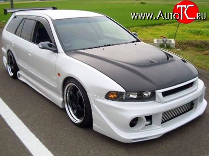 21 499 р. Пластиковый капот Dolphin  Mitsubishi Galant  8 (1996-1998)  дорестайлинг седан (Неокрашенный)  с доставкой в г. Тамбов