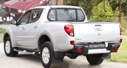 1 899 р. Брызговики задние RA (выносом 50 мм) Mitsubishi L200 5 KK,KL дорестайлинг (2015-2019)  с доставкой в г. Тамбов. Увеличить фотографию 2