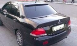 4 599 р. Козырёк на заднее стекло CT Mitsubishi Lancer 9 2-ой рестайлинг седан (2005-2009) (Неокрашенный)  с доставкой в г. Тамбов. Увеличить фотографию 2