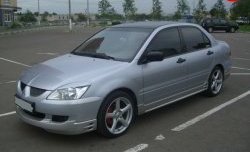 Накладка на передний бампер EGR Mitsubishi Lancer 9 1-ый рестайлинг седан (2003-2005)