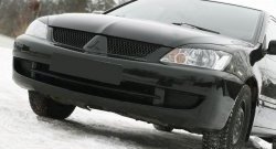 789 р. Реснички на фары RA Sport  Mitsubishi Lancer  9 (2005-2009) 2-ой рестайлинг седан, 2-ой рестайлинг универсал (Неокрашенные)  с доставкой в г. Тамбов. Увеличить фотографию 2