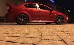 7 999 р. Спойлер ЭВО Mitsubishi Lancer 10 седан дорестайлинг (2007-2010) (Неокрашенный)  с доставкой в г. Тамбов. Увеличить фотографию 2