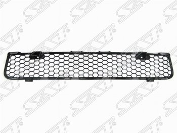 Решетка в передний бампер (в бампер ST-MBW5-000-A0) SAT Mitsubishi Lancer 10 седан дорестайлинг (2007-2010)