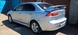 11 699 р. Спойлер Evo V1 Высокий Mitsubishi Lancer 10 седан рестайлинг (2011-2017) (Неокрашенный)  с доставкой в г. Тамбов. Увеличить фотографию 5