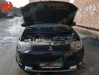 3 189 р. Растяжка (распорка) передних стоек MV-Tuning Mitsubishi Outlander GF дорестайлинг (2012-2014)  с доставкой в г. Тамбов. Увеличить фотографию 5