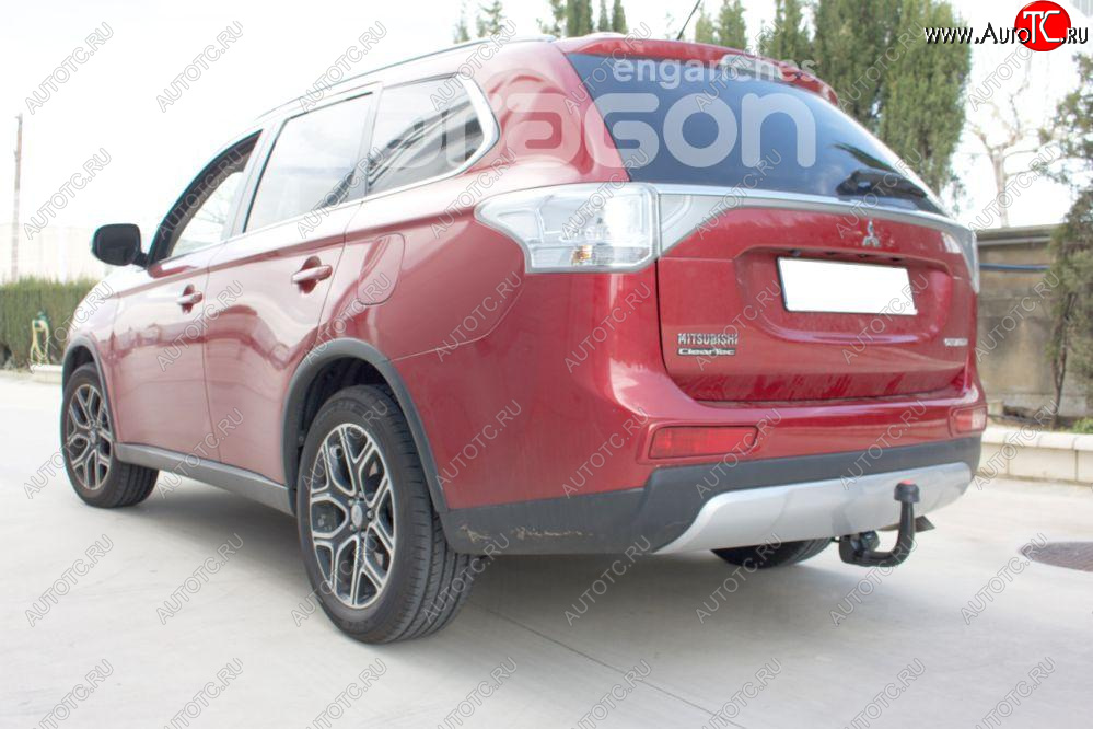 22 699 р. Фаркоп Aragon.(шар V) Mitsubishi Outlander GF 2-ой рестайлинг (2015-2018)  с доставкой в г. Тамбов