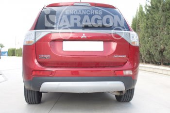 22 699 р. Фаркоп Aragon.(шар V) Mitsubishi Outlander GF 2-ой рестайлинг (2015-2018)  с доставкой в г. Тамбов. Увеличить фотографию 5