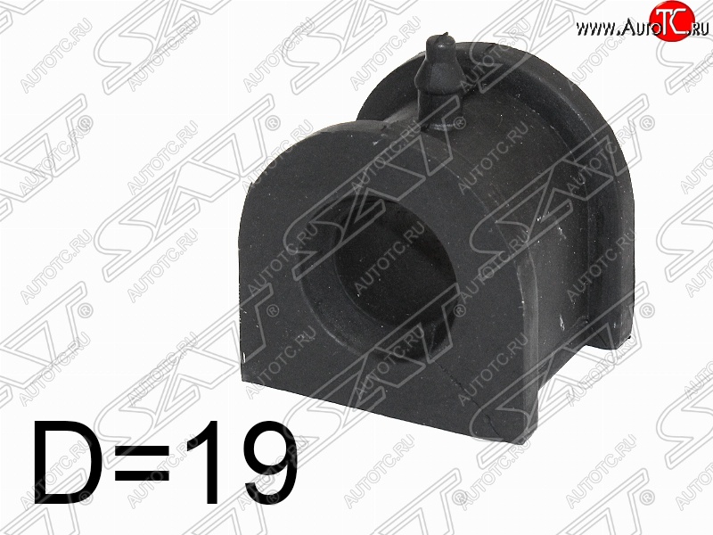 139 р. Резиновая втулка переднего стабилизатора (D=19) SAT  Mitsubishi Outlander  XL (2005-2013) (CW)  дорестайлинг, (CW)  рестайлинг  с доставкой в г. Тамбов