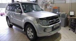 14 399 р. Накладка на передний бампер Sport v2 Mitsubishi Pajero 4 V80 3 дв. 1-ый рестайлинг (2011-2014) (Неокрашенная)  с доставкой в г. Тамбов. Увеличить фотографию 3