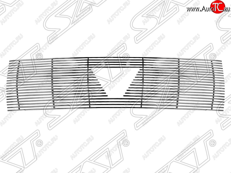 7 599 р. Решётка радиатора SAT  Mitsubishi Pajero ( 4 V90,  4 V80) (2006-2011) дорестайлинг, дорестайлинг  с доставкой в г. Тамбов