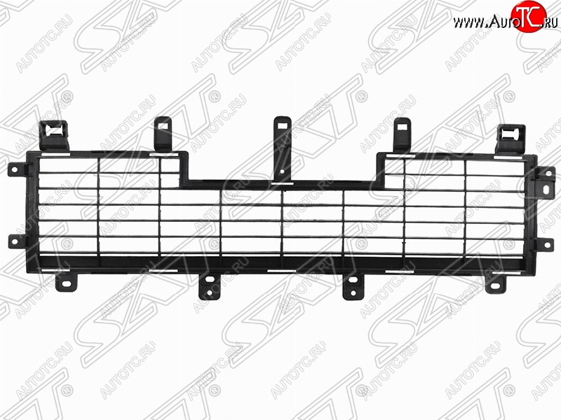 3 099 р. Решетка в передний бампер SAT  Mitsubishi Pajero ( 4 V90,  4 V80) (2006-2011) дорестайлинг, дорестайлинг  с доставкой в г. Тамбов