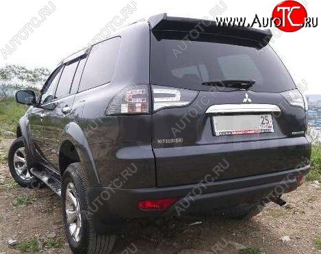 9 049 р. Спойлер CT Mitsubishi Pajero Sport PB рестайлинг (2013-2017) (Неокрашенный)  с доставкой в г. Тамбов