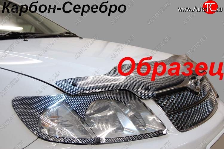 2 199 р. Защита фар CA-Plastik  Mitsubishi Pajero Sport  PB (2008-2013) дорестайлинг (Цвет: прозрачный)  с доставкой в г. Тамбов