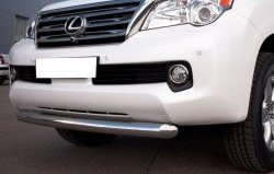 8 999 р. Одинарная защита переднего бампера Russtal 76 мм Lexus GX460 J150 дорестайлинг (2009-2013)  с доставкой в г. Тамбов. Увеличить фотографию 2