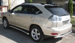 23 749 р. Защита порогов из труб d76 Russtal Lexus RX330 XU30 (2003-2006)  с доставкой в г. Тамбов. Увеличить фотографию 2