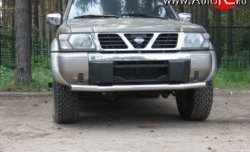 15 999 р. Одинарная защита переднего бампера Russtal диаметром 70 мм  Nissan Patrol  5 (1997-2004) Y61 дорестайлинг, Y61 1-ый рестайлинг  с доставкой в г. Тамбов. Увеличить фотографию 3