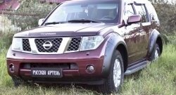 20 599 р. Расширители арок RA (комплект) Nissan Pathfinder R51 дорестайлинг (2004-2007) (Поверхность глянец (под окраску), Неокрашенные)  с доставкой в г. Тамбов. Увеличить фотографию 2