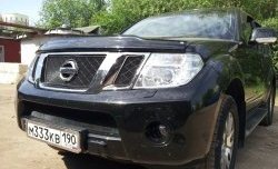 2 879 р. Сетка в решетку радиатора Russtal Nissan Pathfinder R51 рестайлинг (2009-2014) (черная)  с доставкой в г. Тамбов. Увеличить фотографию 3