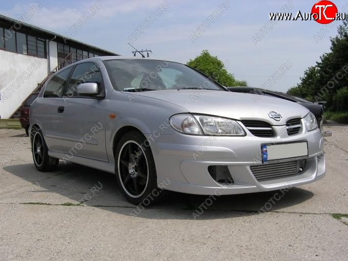 24 999 р. Передний бампер Rieger Nissan Almera седан N16 дорестайлинг (2000-2003)  с доставкой в г. Тамбов