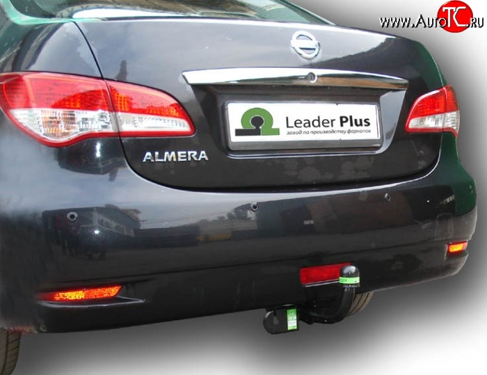 7 199 р. Фаркоп Лидер Плюс Nissan Almera G15 седан (2012-2019) (Без электропакета)  с доставкой в г. Тамбов