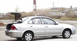 1 269 р. Накладка на задний бампер RA  Nissan Almera Classic  седан (2006-2013) B10  с доставкой в г. Тамбов. Увеличить фотографию 3