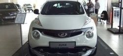 3 999 р. Накладка на передний бампер Impul Nissan Juke 1 YF15 дорестайлинг (2010-2014) (Неокрашенная)  с доставкой в г. Тамбов. Увеличить фотографию 3