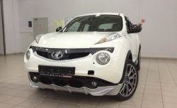 3 999 р. Накладка на передний бампер Impul Nissan Juke 1 YF15 дорестайлинг (2010-2014) (Неокрашенная)  с доставкой в г. Тамбов. Увеличить фотографию 6