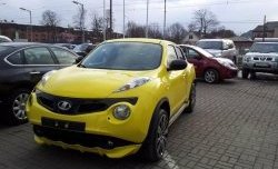 3 999 р. Накладка на передний бампер Impul Nissan Juke 1 YF15 дорестайлинг (2010-2014) (Неокрашенная)  с доставкой в г. Тамбов. Увеличить фотографию 10