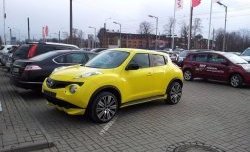 5 249 р. Решётка радиатора Impul Nissan Juke 1 YF15 дорестайлинг (2010-2014) (Неокрашенная)  с доставкой в г. Тамбов. Увеличить фотографию 8