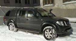 17 599 р. Накладки на колёсные арки RA  Nissan Navara  2 D40 (2010-2016) рестайлинг (Глянец (под покраску), Неокрашенные)  с доставкой в г. Тамбов. Увеличить фотографию 2