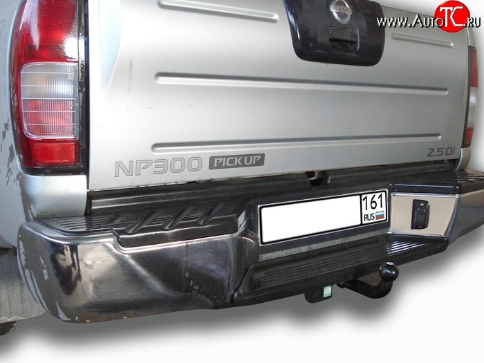 7 299 р. Фаркоп Лидер Плюс  Nissan NP300 (2008-2013) (Без электропакета)  с доставкой в г. Тамбов