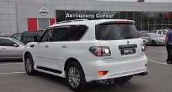 20 499 р. Накладка на заднюю дверь автомобиля Impul Nissan Patrol 6 Y62 дорестайлинг (2010-2014)  с доставкой в г. Тамбов. Увеличить фотографию 2