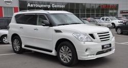 12 049 р. Молдинги (накладки на двери) Impul Nissan Patrol 6 Y62 дорестайлинг (2010-2014) (Неокрашенные)  с доставкой в г. Тамбов. Увеличить фотографию 3