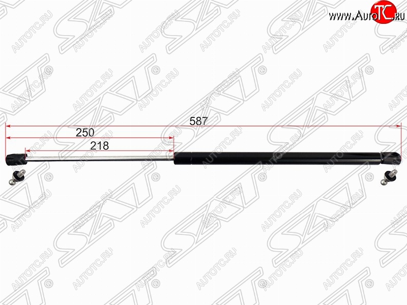 859 р. Газовый упор крышки багажника SAT  Nissan Presage  U30 - Primera  1 седан  с доставкой в г. Тамбов