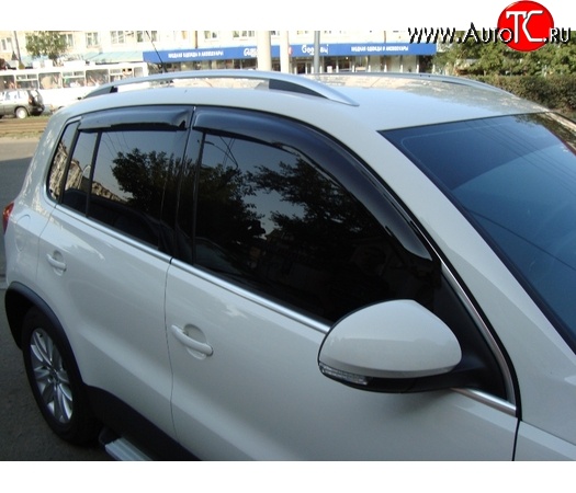 2 699 р. Дефлекторы окон (ветровики) 4 шт. Novline Nissan Qashqai 1 дорестайлинг (2007-2010)  с доставкой в г. Тамбов