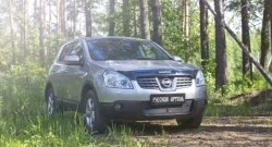 1 999 р. Защитная сетка решетки переднего бампера РА Nissan Qashqai 1 дорестайлинг (2007-2010)  с доставкой в г. Тамбов. Увеличить фотографию 7