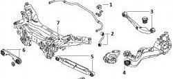 1 939 р. Полиуретановый сайлентблок ступицы задней подвески Точка Опоры Nissan X-trail 2 T31 дорестайлинг (2007-2011)  с доставкой в г. Тамбов. Увеличить фотографию 2