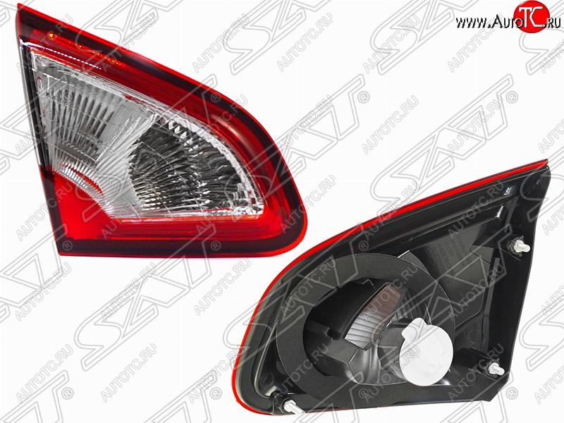 3 169 р. Левый фонарь SAT (внутренний)  Nissan Qashqai  1 (2010-2013) J10 рестайлинг  с доставкой в г. Тамбов