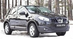 1 369 р. Зимняя заглушка решетки переднего бампера РА Nissan Qashqai 1 J10 рестайлинг (2010-2013)  с доставкой в г. Тамбов. Увеличить фотографию 3