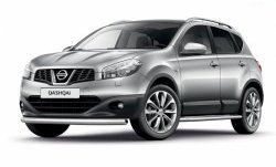 6 299 р. Одинарная защита переднего бампера диаметром 63 мм Petroil Tuning  Nissan Qashqai  1 (2010-2013) J10 рестайлинг (Нержавеющая полированная сталь)  с доставкой в г. Тамбов. Увеличить фотографию 1