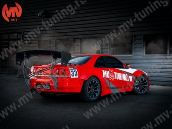 21 799 р. Крылья задние Rocket Banny  Nissan Skyline  R33 (1993-1998) (Неокрашенные)  с доставкой в г. Тамбов. Увеличить фотографию 2