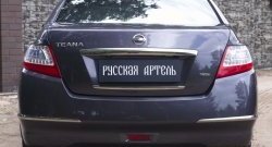 789 р. Реснички на фонари RA Nissan Teana 2 J32 рестайлинг (2011-2014) (Неокрашенные)  с доставкой в г. Тамбов. Увеличить фотографию 3