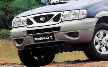 46 999 р. Передний бампер POLCAR  Nissan Terrano2  R20 (1999-2006) 2-ой рестайлинг (неокрашенный)  с доставкой в г. Тамбов. Увеличить фотографию 1