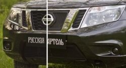 1 199 р. Защитная сетка решетки радиатора РА  Nissan Terrano  D10 (2013-2022) дорестайлинг, рестайлинг  с доставкой в г. Тамбов. Увеличить фотографию 2